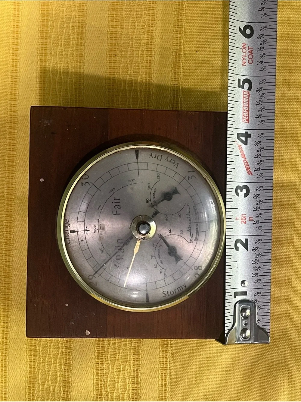 Vintage Airguide Desk Weather Station Barometer 🇬🇧